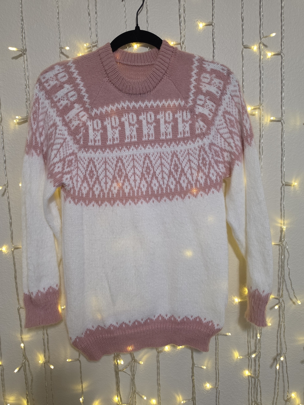New Peruvian Alpaca Wool Sweater From Peru Size M